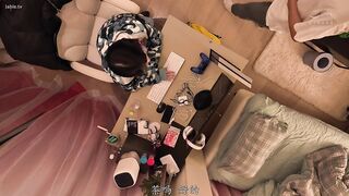 YUJ-019 [中文字幕] 虽然看起来很土但性欲很强的打工处前辈，打工结束后毎回引诱做爱 - 安位薫