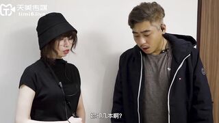 #天美TMW032 實習助理第一天拍AV #乐雪淆