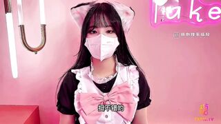 清纯可爱邻家美少女【小敏儿】疯狂输出新人模特 最后内射-模特 面试 内射 口交，高清1080P原版无水印