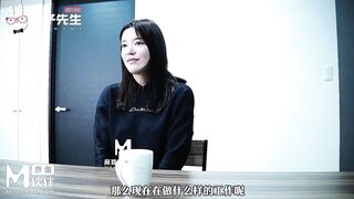 【兔子先生TZ-117】月野静【面试惨遭潜规则 原神雷电将军COS】麻豆代理，高清1080P原版首发【TZ-117】