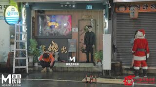 【千禧传媒QXF-001】程藏【变态圣诞老人・上集 】麻豆代理，高清1080P原版首发【QXF-001】