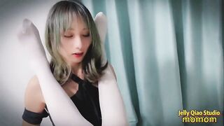 【岛国人妖】清纯伪娘被同类操菊像极了母狗