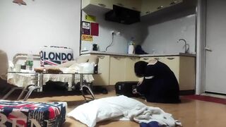 【绿帽淫妻】大哥出车不在家，嫂子不穿内裤勾引弟弟