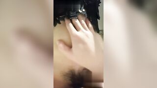 反差少女黑色萧娜系列 通过抖音约炮黑色极品嫩妹 口交深喉后妹子趴在桌子上被掐脖疯狂后入狂操肉穴！