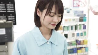 HMN-435 [中文字幕] 明明有客人…在便利商店打工時喝下精液倍增的媚藥，被超討厭的糟糕店長短時間中出，變成生孩子練習對象的我 东条夏