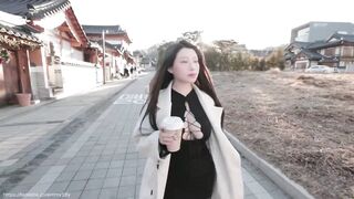 FansOne 高颜值天然雪白巨乳女神韩国露脸性爱旅游