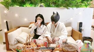 欲梦22 御梦子 首次肉搏大战 强上醉酒御姐 被男主大屌后入狠狠抽射