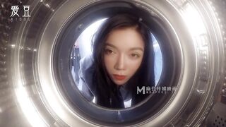 #麻豆 爱豆 MAD023 物业小姐黑丝诱惑 - 韩依人