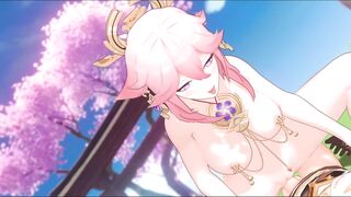 八重神子足交#同人 #原神