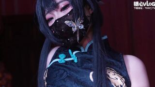 [糖心Vlog] 龙华妃咲COS老师 即便在此处发生任何事 妾身都不会怪罪于你的永远不会 - 明纱柚奈
