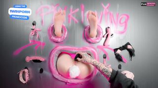 Gloryhole 她在肛门和阴户处做爱后喷水并射精 - pinkloving