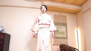 030626-001 [日本无码] 驯服绀野咲 ~淫靡调教和服M属性女子~ 绀野咲 加勒比