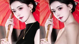 AI脱衣 抖音网红 山海观雾