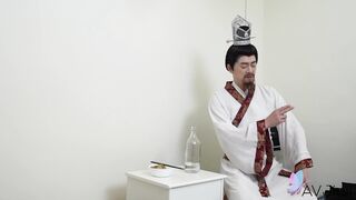 AVJiali 台湾网红辣妹 【坏坏】演绎剧情穿越时空的屈原和色情明星激烈性爱摄影师忍不住也加入进来