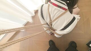 暴走的小萝莉 你以为她那么傻不会说安全词吗？说安全词的前提是那得有安全词，爽到一定程度了，文字是描述不了的，让铁子们钱不白花才是硬道理，实录小萝莉调教的一天
