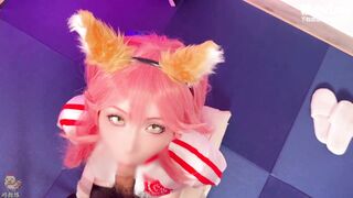 [糖心Vlog] 深喉嗦屌 玉藻前妻子的职责白虎穴榨干海一滴精液 - 鸡教练