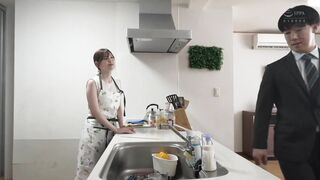 JUQ-434 [中文字幕] 明里つむぎ - 想確認愛的人妻和絶倫同事單獨2人一起3小時不拔出的追擊中出合計16發下 我的妻子被奪走的NTR故事