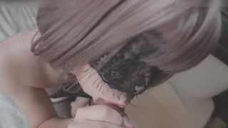 欠調教的天然巨乳小母狗每天最期待的就是主人的精液插人家的白虎小穴时要牵着人家唷