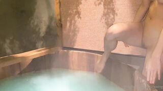 浴桶后入