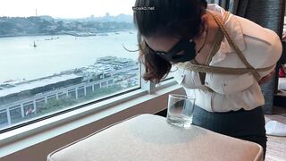 骚老婆旅行直播3 OL制服 口水收集