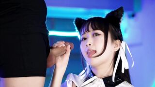 重金购买【网红-Ria Kurumi】极品猫女车女郎全集之【久留美口交+口爆】确保从你的鸡巴中吸出最后一滴精液，高清无水原版