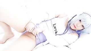 重金购买【网红-早川夏美】全网首发【艾米莉亚泳装】之【精液淹没-吸吮口爆-炫耀无毛阴户】高清无水原版