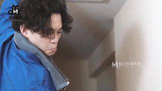 【猫爪影像】绝色女神白若冰【主人的绿帽调教】性瘾开发3P双屌高潮，高清720P原版【MMZ-029】