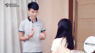 【麻豆传媒】清新女神陆子欣【催情迷幻药水】迷奸意淫许久的女同事，高清720P原版首发【MSD-058】