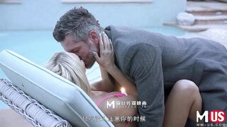 【麻豆传媒】SPOILED PRINCESS AND HER BODYGUARD 【金发公主淫欲四溢】英语发音，中文字幕，高清720P原版首发【LAA-0031】
