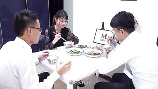 【麻豆传媒】玥可岚【好热老公可以吗】招待同事......药效发作贪婪求操，高清720P原版首发【MD-0196】