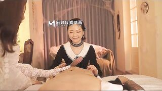 【麻豆传媒】徐蕾，苏清歌【双妖萝莉的争食】妖女榨汁-篇章三，高清720P原版首发【MDSR-0001-3】