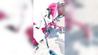 【激情乱伦-上篇】激情小伙PK精神小妹，尖叫隆隆声的房间吊炸天！高潮不断，连续打庄爆艹小骚逼！！