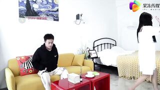 【AI巨星性体验】之太子妃宅男女神【景田】人工智能-让女神下海不是梦，果冻传媒改编【勾引男友的兄弟被操】高清720P版