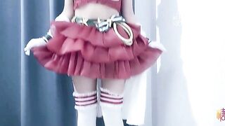 【圣诞特辑】极品网红UP美少女【铃木君】主人、快来玩弄你的圣诞小蕾姆，后入猛干萝莉，爆射浓汁淫靡至极