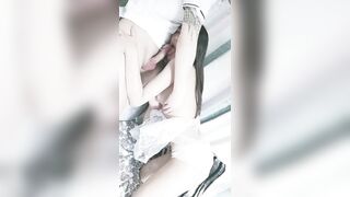 妩媚小少妇露脸性感的情趣睡衣深夜陪狼友骚，口交大鸡巴让小哥无套各种抽插，表情好骚还跟狼友撩骚自慰骚穴