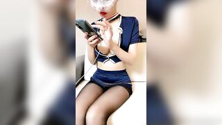 顶级大奶美乳【蜜桃臀娇娇-空姐制服篇】黑丝长腿专业脱洗澡发骚自摸！大尺度扒穴特写 极品身材让人欲罢不能