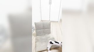 【初音美玲】重金邀请知名女优【奶牛篇】粉丝圆梦之夜，22岁极品美女，一堆大白兔满分