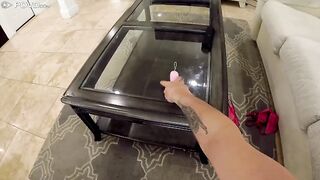 【欧美】这样的情趣生活很羡慕，男的把大长腿苗条妹子挑逗的骚水湿润娇吟销魂，挡不住掏出鸡巴把玩猛力抽插深顶-青春可爱