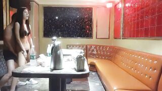 【探花炮哥】全网商K偷拍独家，选妃一排美女，175cm高挑妹子，灯红酒绿下裸体相见交合
